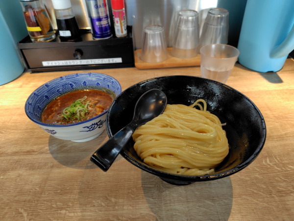「越後カレーつけ麺 虜(中辛)¥1000」@越後維新の写真