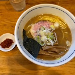 辛味らーめん(辛味別皿) 1100円