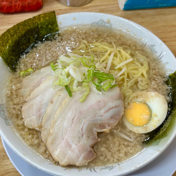 「チャーシューめん(大盛・やわらかめ・こってり)」@らーめん 三水 つくば店の写真