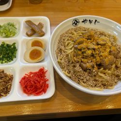 炙り鶏まぜそば