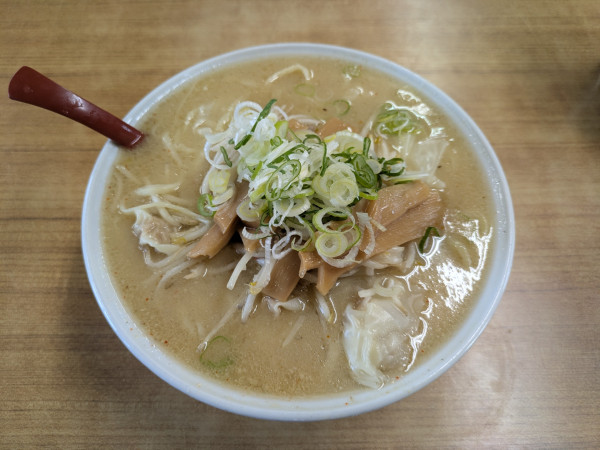 「みそワンタンメン大盛　1290円」@森田屋支店 太田店の写真