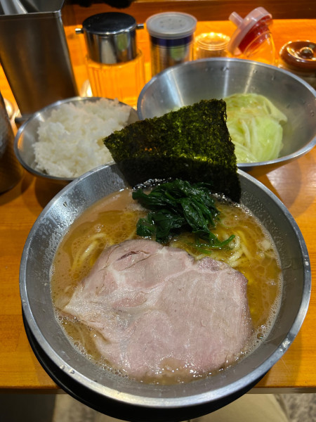 「並　Aセット　キャベツ」@鶴一家neoの写真