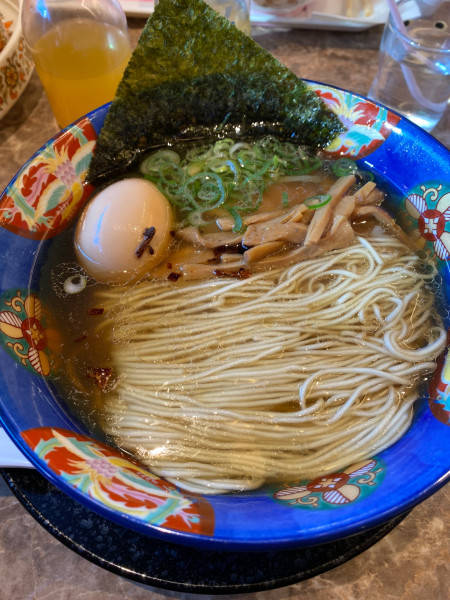 「味玉しおそば」@麺や食堂 相模原店の写真