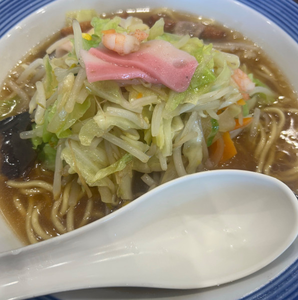 「しょうゆちゃんぽん」@長崎ちゃんぽん リンガーハット 国立府中インター店の写真