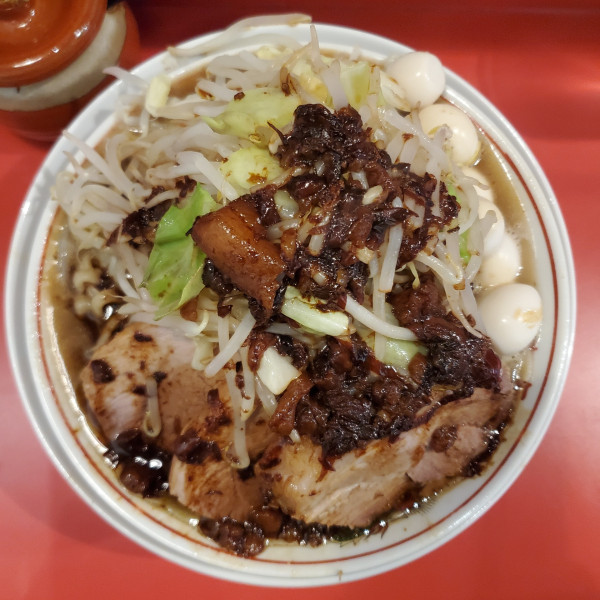 「ラーメン250豚１枚」@ラーメン豚島 溝の口店の写真