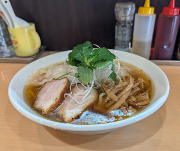 「ワンタン麺」@魂麺の写真