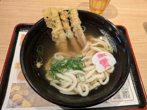 「ごぼ天3本うどん529円」@資さんうどん相模大野店の写真