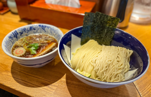 「清湯つけそば」@つけそば 神田勝本の写真