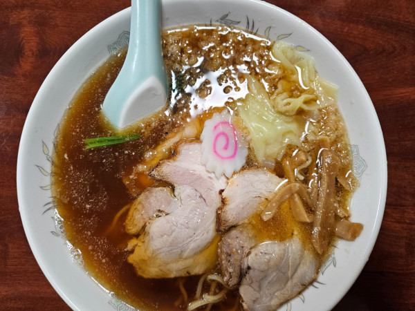 「飯坂ラーメン(けんか祭り)」@保原屋 食堂の写真