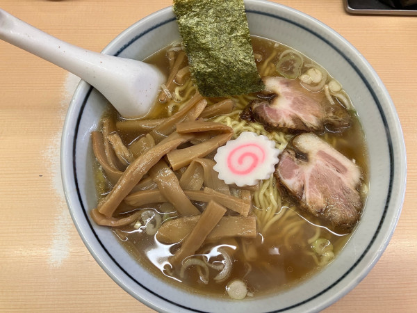 「メンマラーメン」@いつみ屋の写真