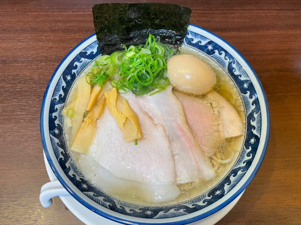 「味玉塩　￥１２００」@ひら松の写真