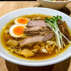 親鶏中華そば＋味玉