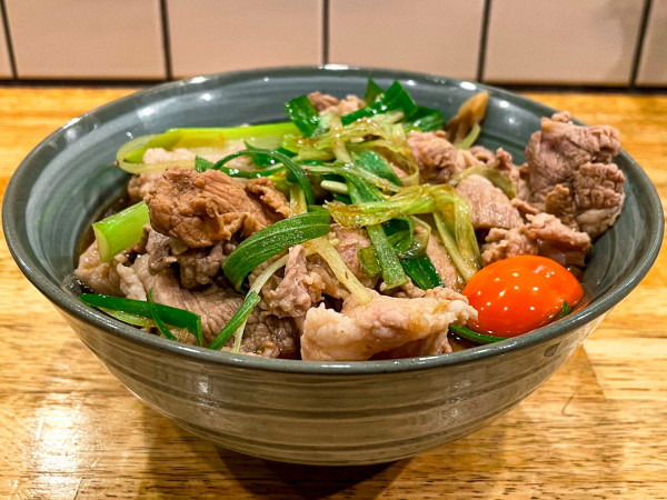 「肉南蛮＋ご飯」@だしと麺 遊泳の写真