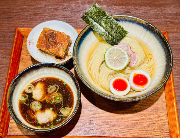 「味玉昆布水つけめん【1350円】」@ramen club トトノエの写真