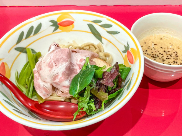 「戦慄の渡り蟹まぜ麺 〜のビスクつけ麺(限定)」@ハイデンコッコFACTORY 戦慄のワコマチカの写真