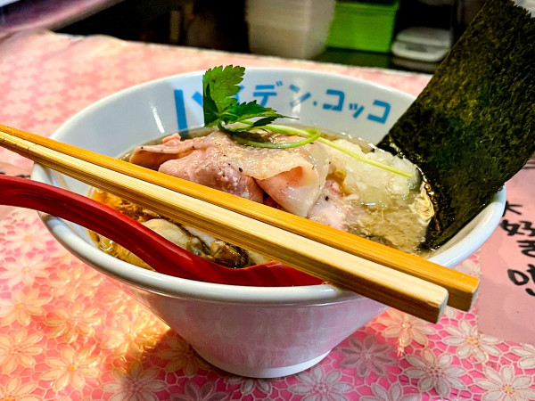 「凛々しい魚貝煮干中華ソバVar.25（限定）＋替玉」@らーめん凛々の写真