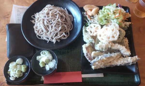 「早割 もりそば 650円×2」@石臼十割そば森久の写真