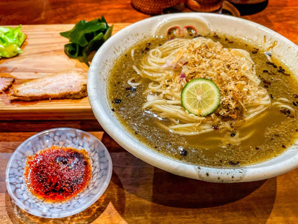「ゴリゴリニゴリヒヤヒヤサマー麺（限定）＋トッピング各種」@NATURAL TASTEの写真