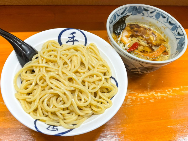 「カレーつけめん（300g）」@自家製麺 福は内の写真