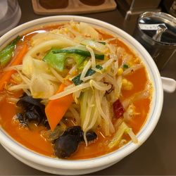 辛野菜タンメン（並盛・生姜増量）1,000円