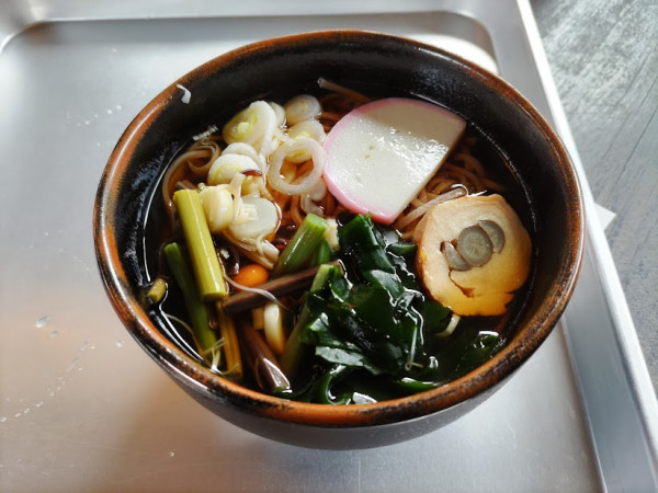 「山菜そば」@澤乃井園 清流ガーデンの写真