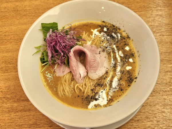 「【限定】にんじんのポタージュ　1300円」@麺屋 一翔の写真