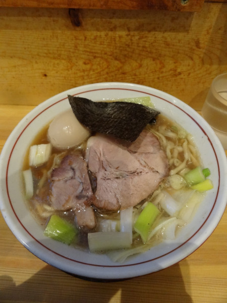 「煮卵付き1400円」@中華そば 葉山の写真