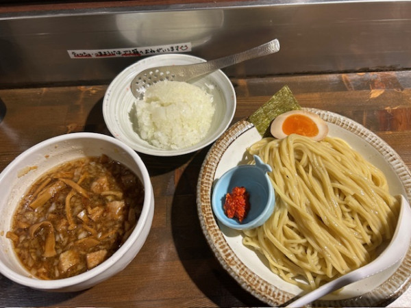 「辛つけ麺」@中華そば専門店 びんびん亭 瑞穂店の写真