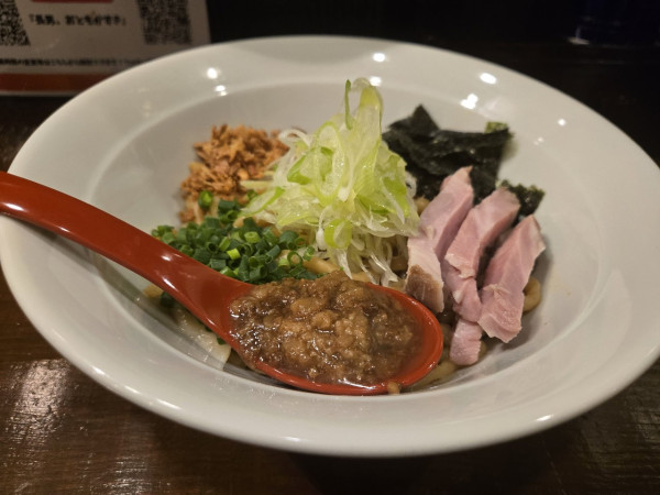 「みたらしまぜそば」@長男、おともかずきの写真