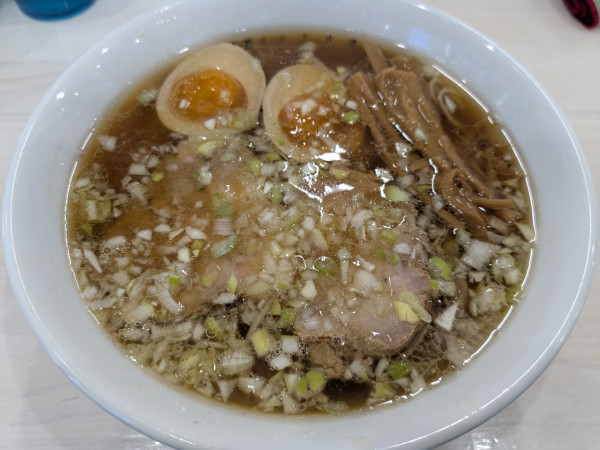 「特製中華そば1000円」@中華そば ふくみみの写真