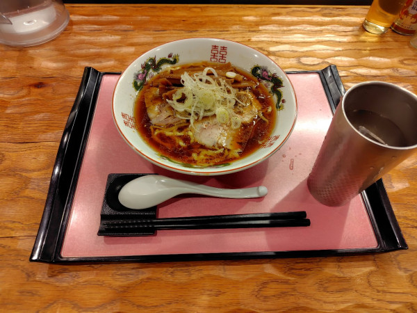 「メンマ中華そば　1190」@中華そばともり中華の店 八王子想庵の写真