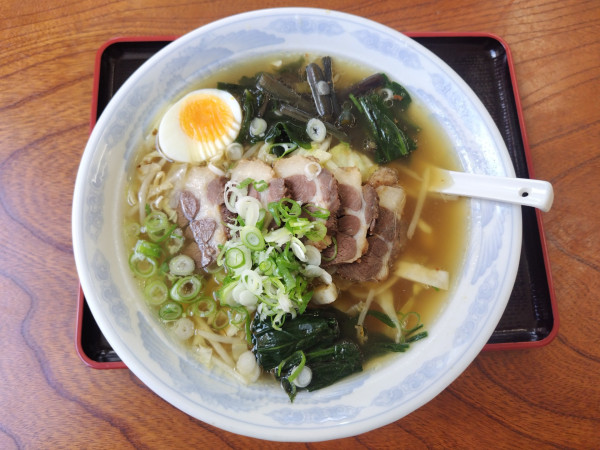 「熊チャーシュー麺 1300円」@谷川ラーメンの写真