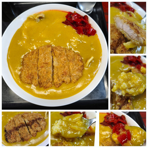 「カツカレーライス　￥1100」@東嶋屋の写真