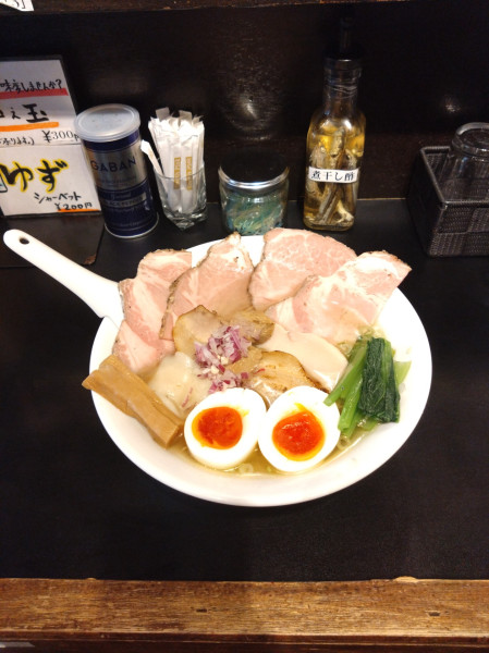 「特製オールスター塩蕎麦（1,550円）」@中華蕎麦 ごとうの写真