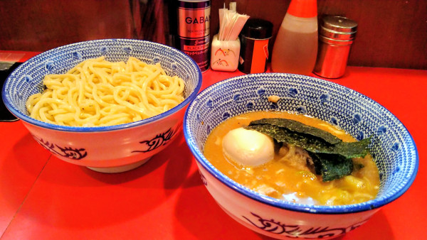 「釜あげ得勢つけめん」@自家製中華そば 勢得の写真