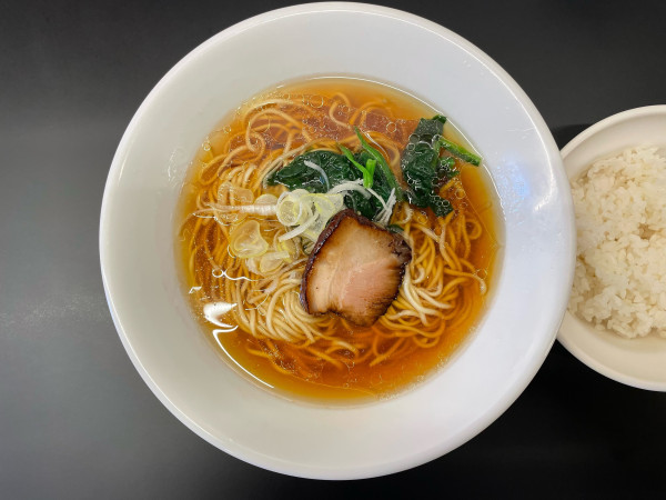 「【朝ラー】中華そば(醤油)¥600」@マーニラの写真