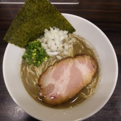 濃厚煮干中華そば（1,000円）