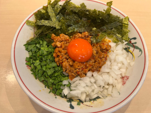 「たんたんたいわん混ぜ蕎麦」@キング製麺の写真