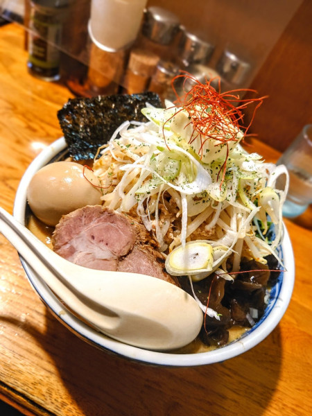 「清湯バターきくらげ」@麺屋 鶏口の写真