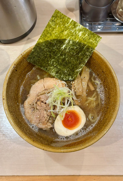 「煮干醤油ラーメン大盛（950）」@麺屋いまむら 半蔵門店の写真