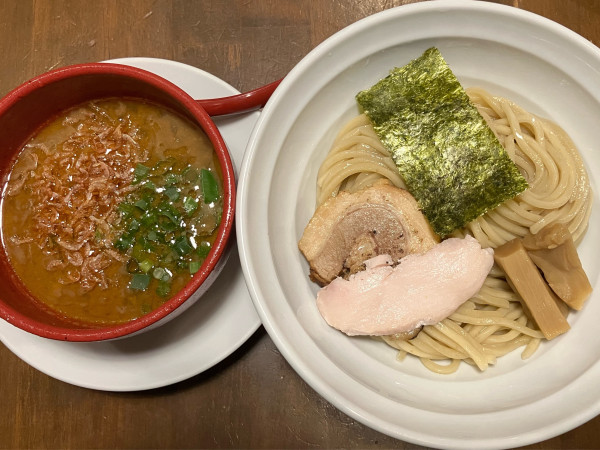 「海老つけめん1020円他」@四代目むじゃきの写真