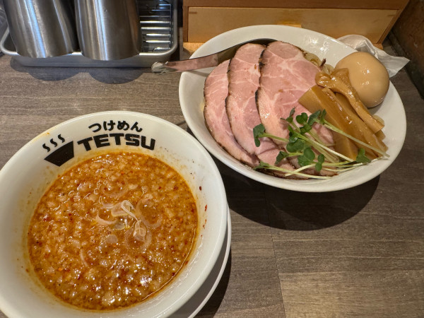 「特製辛味噌つけ麺大盛　1740」@つけめんTETSU 京王モール新宿店の写真