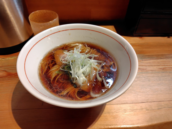 「黒海老ワンタン¥1100」@日本橋 朱鷺の写真