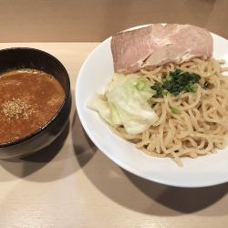 海老トマトつけ麺（大盛）