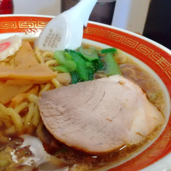 「#ラーメン #半チャンラーメン #1100円」@中華料理 幸楽の写真
