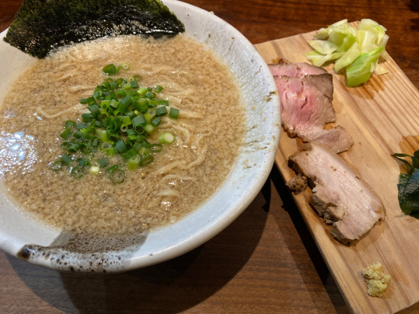 「【限定】手揉み背脂生姜醤油　１４００円」@NATURAL TASTEの写真