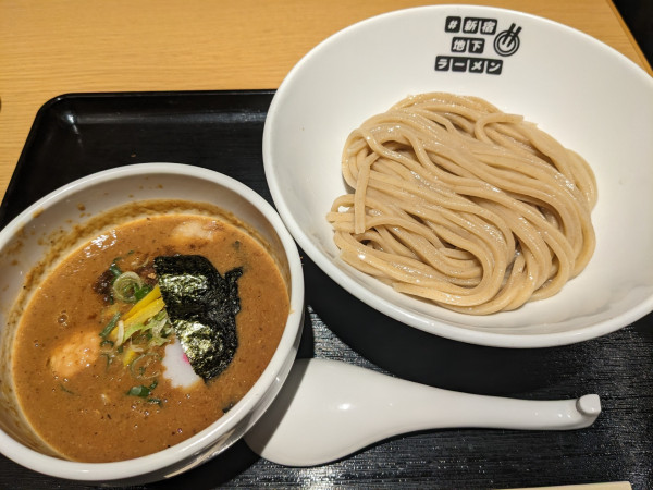 「【麺屋こうじ】濃厚鶏豚骨魚介つけ麺」@#新宿地下ラーメンの写真