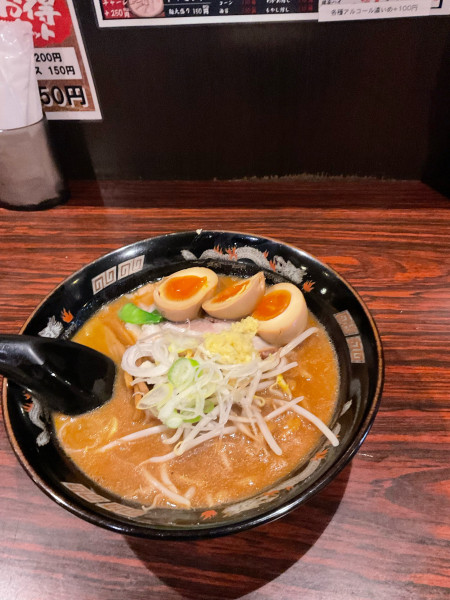 「冬季限定 濃厚赤味噌ラーメン」@北海道らーめん ひむろ 錦糸町店の写真