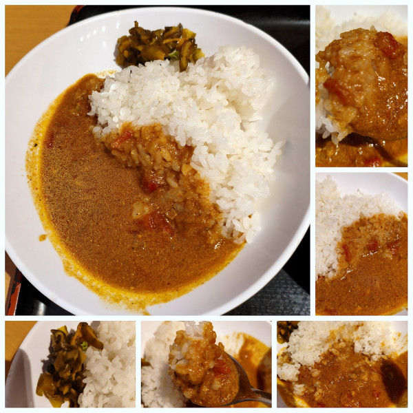 「よもだ半カレーライス ¥400」@よもだそば 御徒町店の写真