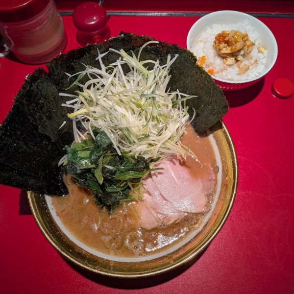 「ラーメン並 + 海苔 + 玉子まぶし + 下仁田ネギ」@厚木家の写真